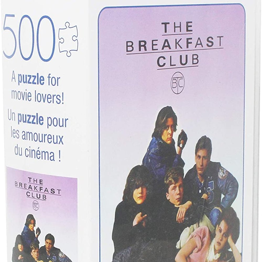 The Breakfast Club Movie Blockbuster VHS Video Case 500 Piece Jigsaw Puzzle NEW